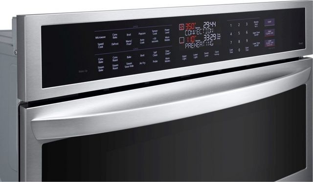 LG 30" PrintProof® Stainless Steel Oven/Microwave Combo Electric Wall Ovens-2