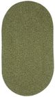 Capel Rugs Heathered Sage Green 7' x 9' Oval Rug-0