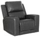 Powell® Ingram Gray Power Recliner-0
