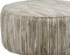 Fusion Furniture Sandbar Sage Ciao Burlap Cocktail Ottoman-1