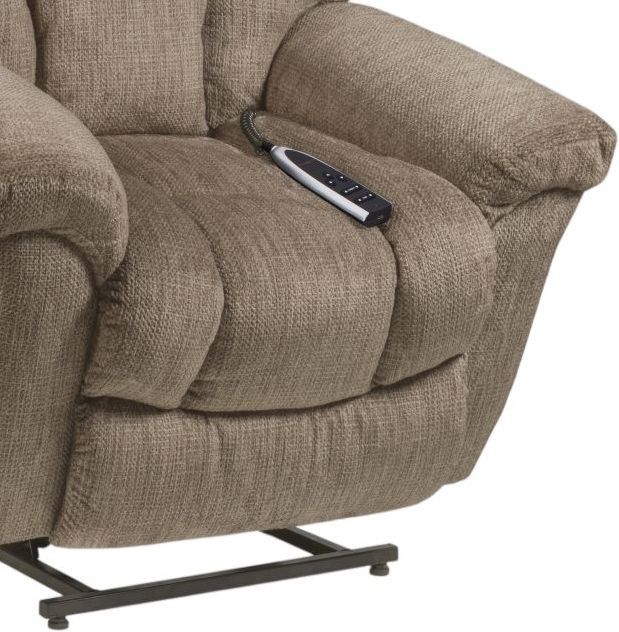 HomeStretch Equalizer Brown Power Lift Recliner-2