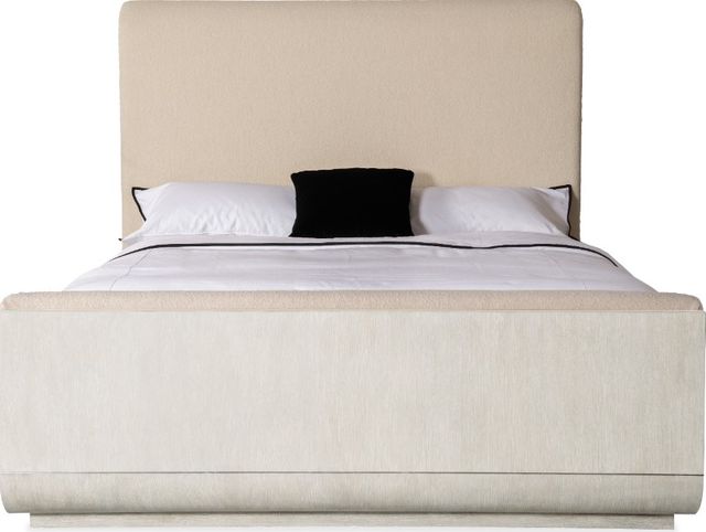 Hooker® Furniture Modern Mood Diamond/Inverness Natural King Upholstered Panel Bed-2