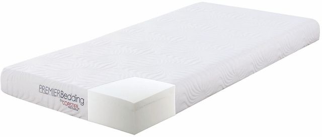 Coaster® Joseph White 6” Medium Memory Foam Twin Mattress-2