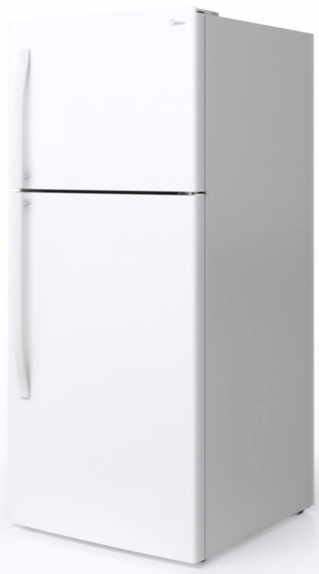 Midea® 18.0 Cu. Ft. White Top Freezer Refrigerator-3