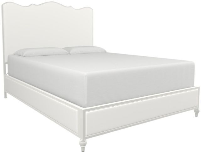 Wesley Allen Customizable Evans King Upholstered Panel Bed-3