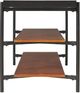 Riverside Furniture Lennox Black/Rosewood Entertainment Console-2