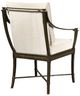 Century® Customizable Andalusia Aluminum Outdoor Dining Arm Chair-1