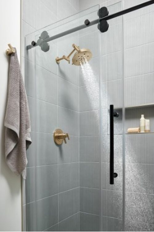 Brizo Litze® Brilliance® Luxe Gold® Double Robe Hook-1