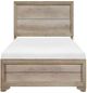 Homelegance® Lonan Natural Twin Panel Bed-2