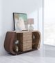 Global Furniture USA D4126N Dark Brown/Oak Buffet-1