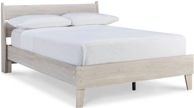 Signature Design by Ashley® Socalle 5-Piece Natural Full Panel Platform Bed Set-1