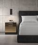 Caracole® The Boutique Black King Upholstered Panel Bed-1