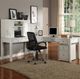 Parker House® Boca Cottage White Desk with Hutch-1