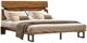 Horizon Home® Nativa Brown King Panel Bed-0