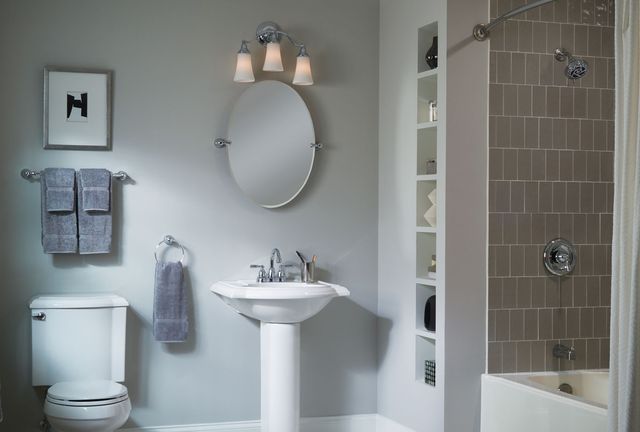 Moen® Banbury® Chrome Towel Ring-3