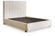 Signature Design by Ashley® Brizmore Beige King Upholstered Panel Storage Bed-2