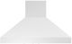 Vent-A-Hood® 60" White Euro-Style Island Range Hood-0