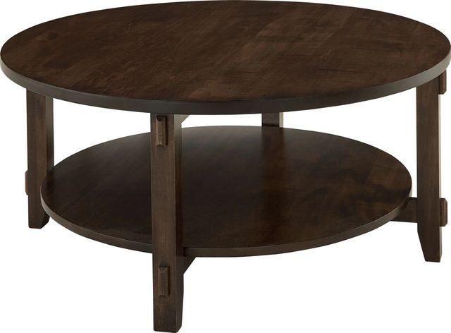 Archbold Furniture Customizable Amish Essentials Large Round Coffee Table-0