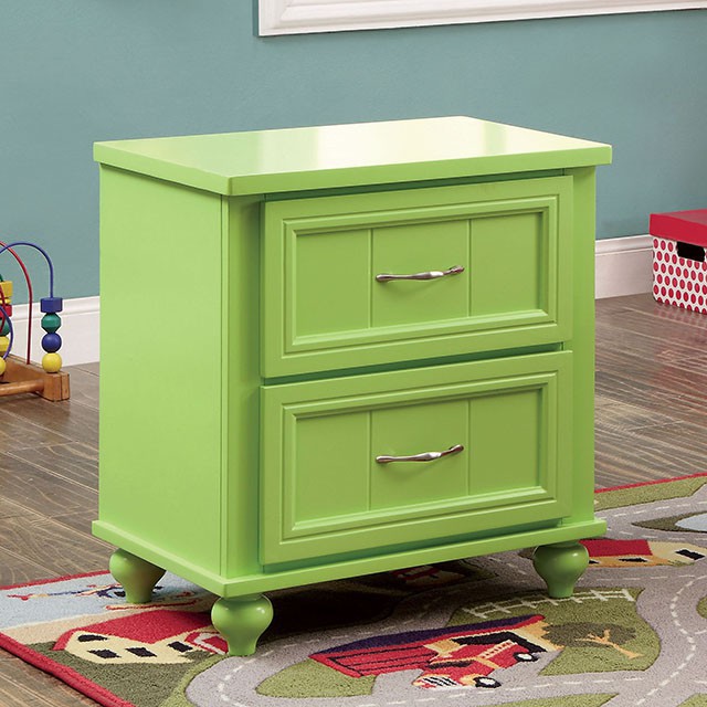 Furniture of America Lacey Night Stand - Thumbnail 2