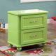 Furniture of America® Lacey Apple Green Nightstand-1