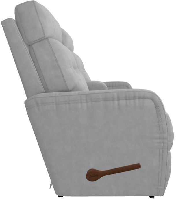 La-Z-Boy® Baron Mist Manual Wall Reclining Loveseat with Console-3