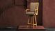 Chromcraft Customizable Baylor Swivel Bar Height Dining Stool-1
