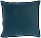 Surya Cotton Velvet Teal 18"x18" Pillow Shell-0