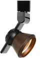 Cal® Lighting & Accessories Black/Brown Track Light-1
