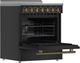 FORNO® Paolo 30" Black Freestanding Electric Range-2