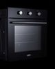 Summit® 24" Black Single Gas Wall Oven -4