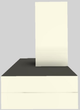 Vent-A-Hood® 48" Biscuit Contemporary Wall Mounted Range Hood-1