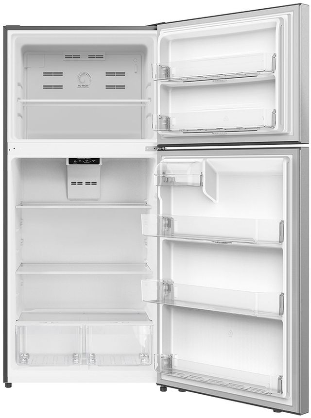 Verona® 30” 18.1 Cu. Ft. Stainless Steel Look Top Freezer Refrigerator-1