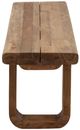 Dovetail Furniture Daven Natural Wooden Outdoor Bench-2