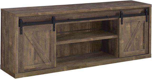 Coaster® Brockton Rustic Oak 71" TV Console-0
