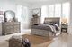 Signature Design by Ashley® Lettner 6-Piece Light Gray Full Sleigh Bed Set-5