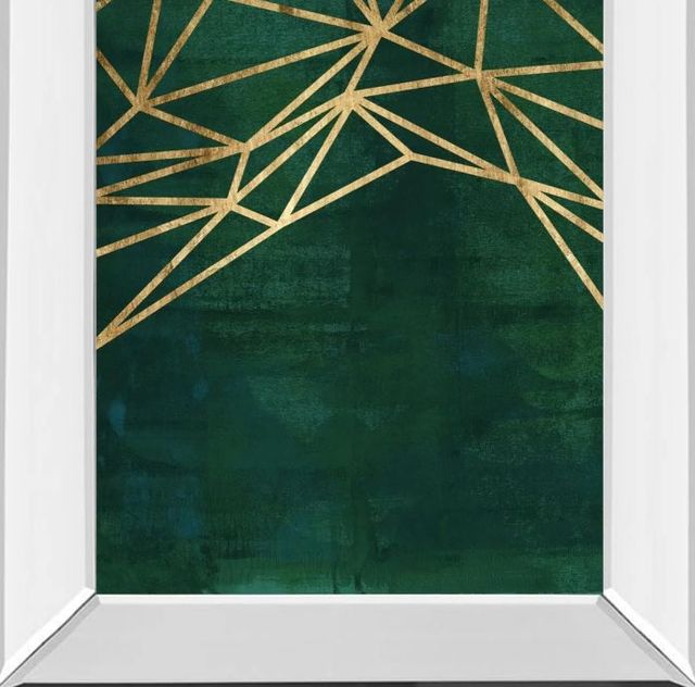Classy Art Jungle Web I by Jacob Green Mirror Framed Wall Art-1