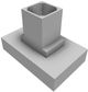 Vent-A-Hood® 42" Stainless Steel Island Range Hood-1