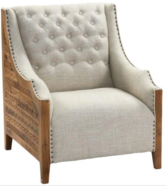 Jaipur Furniture Elijah White Chair-0