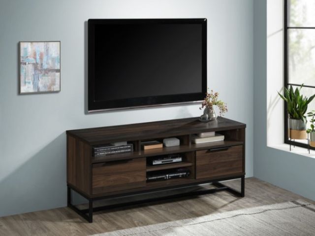 Milton Greens Stars Dark Walnut 47" 2-Drawer TV Stand -2