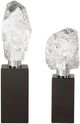 Uttermost® Crystal Peak 2-Piece Black Sculpture Set-0