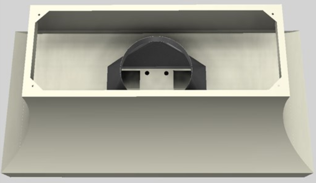Vent-A-Hood® Designer Series 60" Biscuit Island Range Hood-2