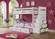 ACME Furniture Allentown White Twin Over Twin Bunk Bed with Trundle and Storage-1