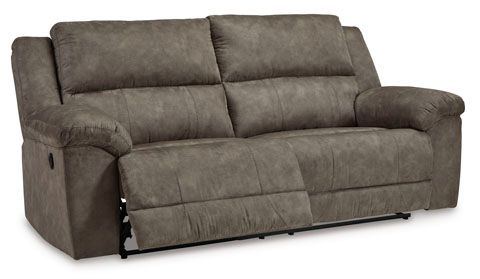 Signature Design by Ashley® Laresview Fossil Manual Reclining Sofa-1