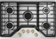 Café™ Brushed Brass Gas Cooktop Knob Kit-1
