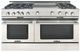 Capital Cooking™ Grand Chef 60" Stainless Steel Sealed Burner Pro Style Gas Range with 24" Griddle-0