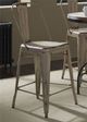 Liberty Furniture Vintage Series Cream Back Counter Chair - Set of 2-1