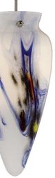 Cal® Lighting & Accessories Blue/White Pendant-1