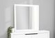 Monarch Specialties Inc. Light Grey/White Wall Mirror-2