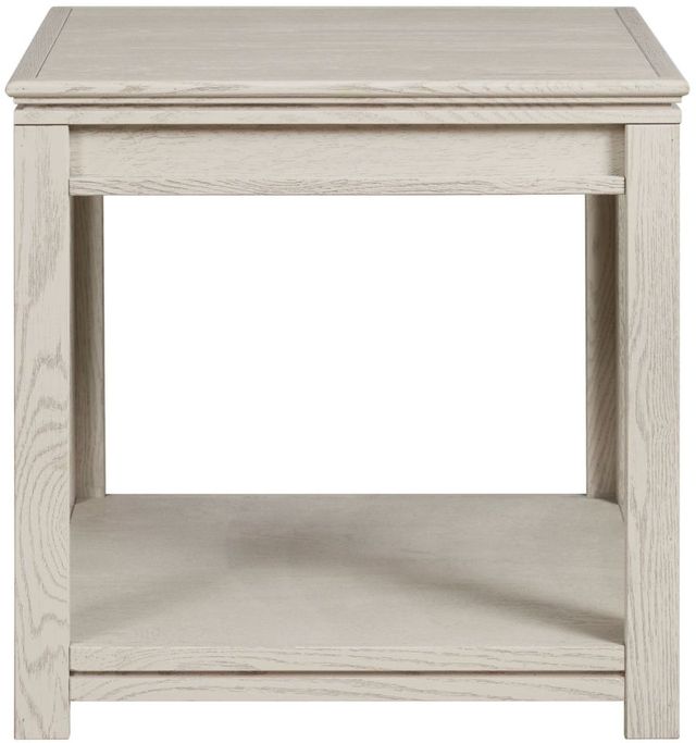 aspenhome® Sandro Brushed White End Table-2