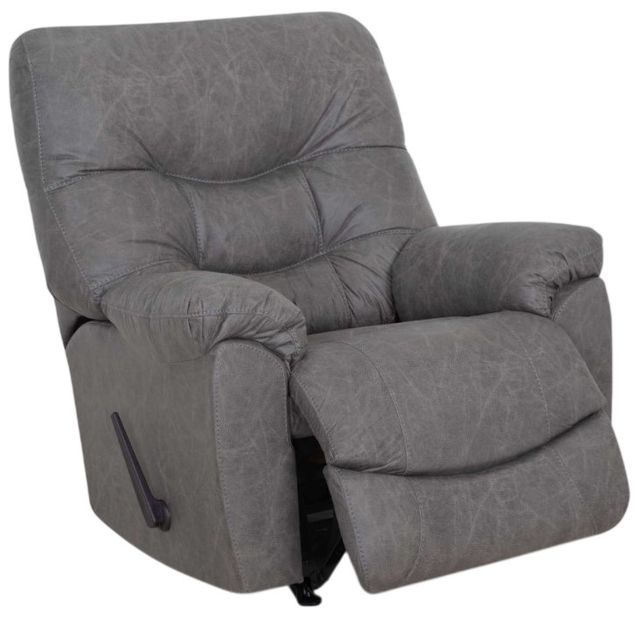 Franklin™ Wessex Cowboy Graphite Fabric Manual Recliner-0